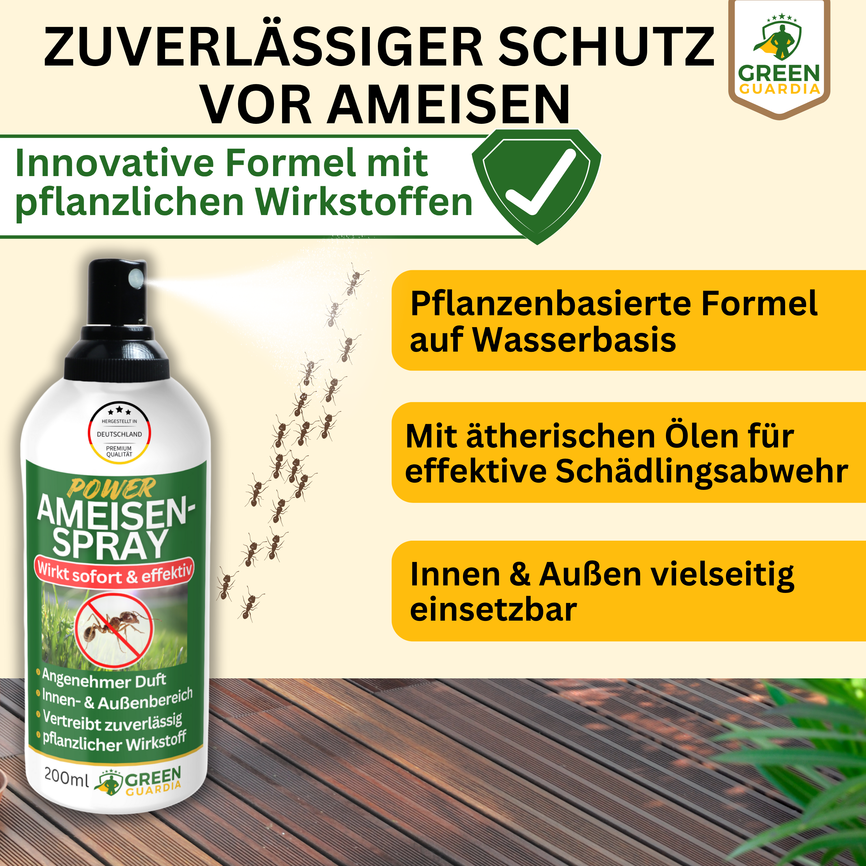 Ameisen Abwehrspray Power-Konzentrat