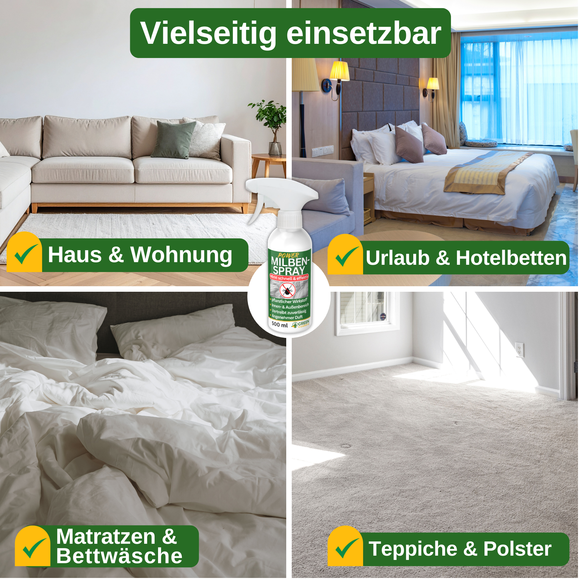 Milben-Abwehrspray Power-Konzentrat