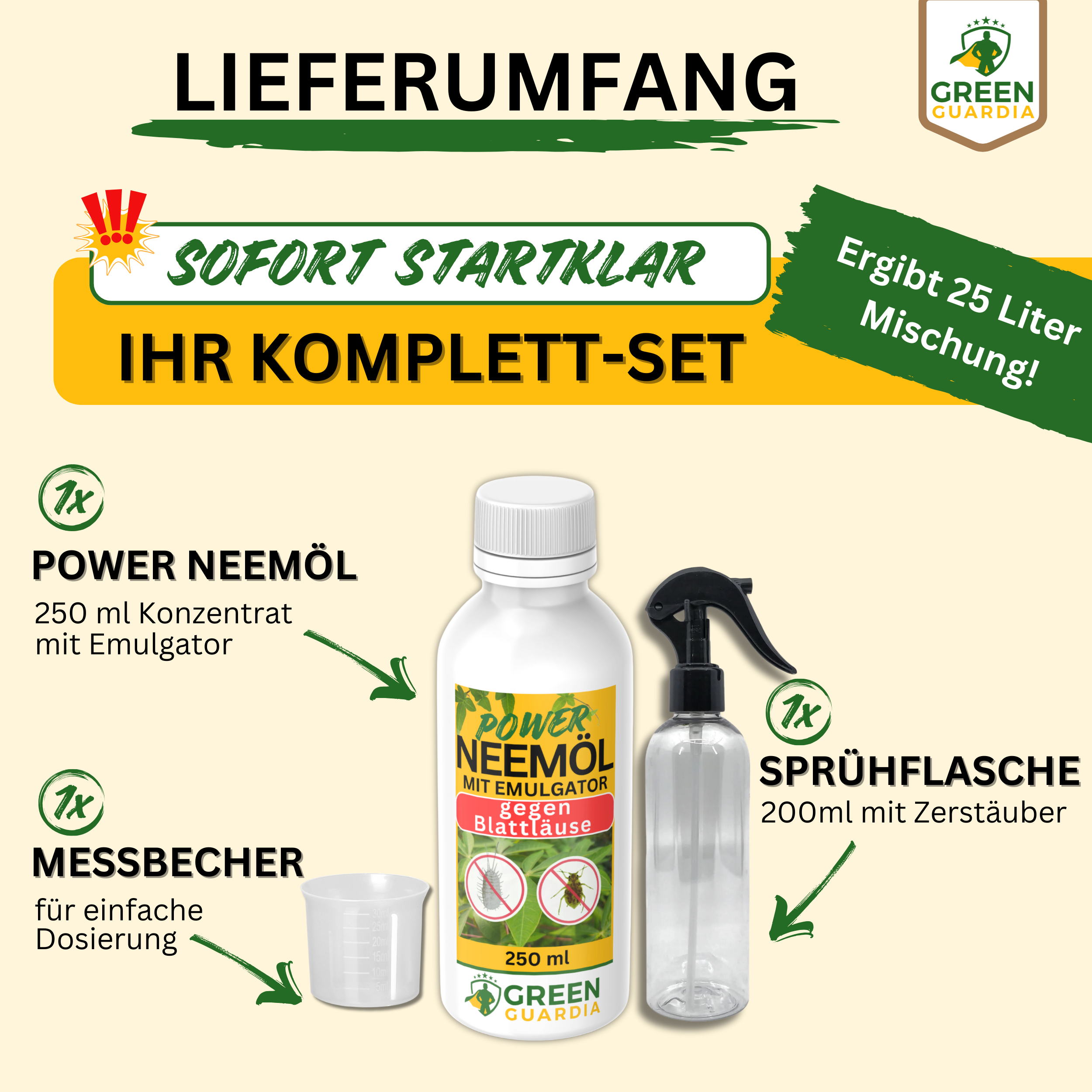 Power Neemöl gegen Blatt- und Wollläuse