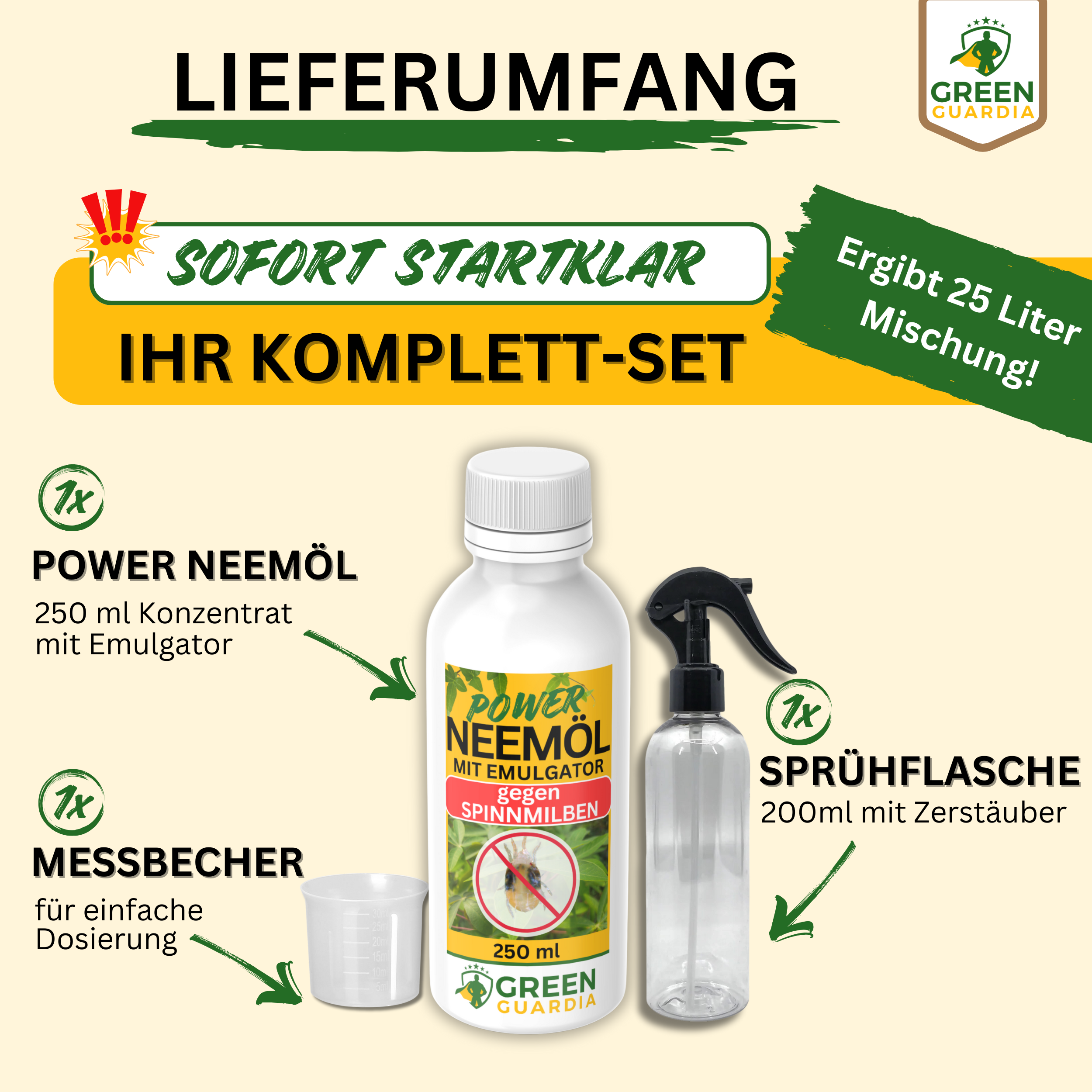Power Neemöl gegen Spinnmilben