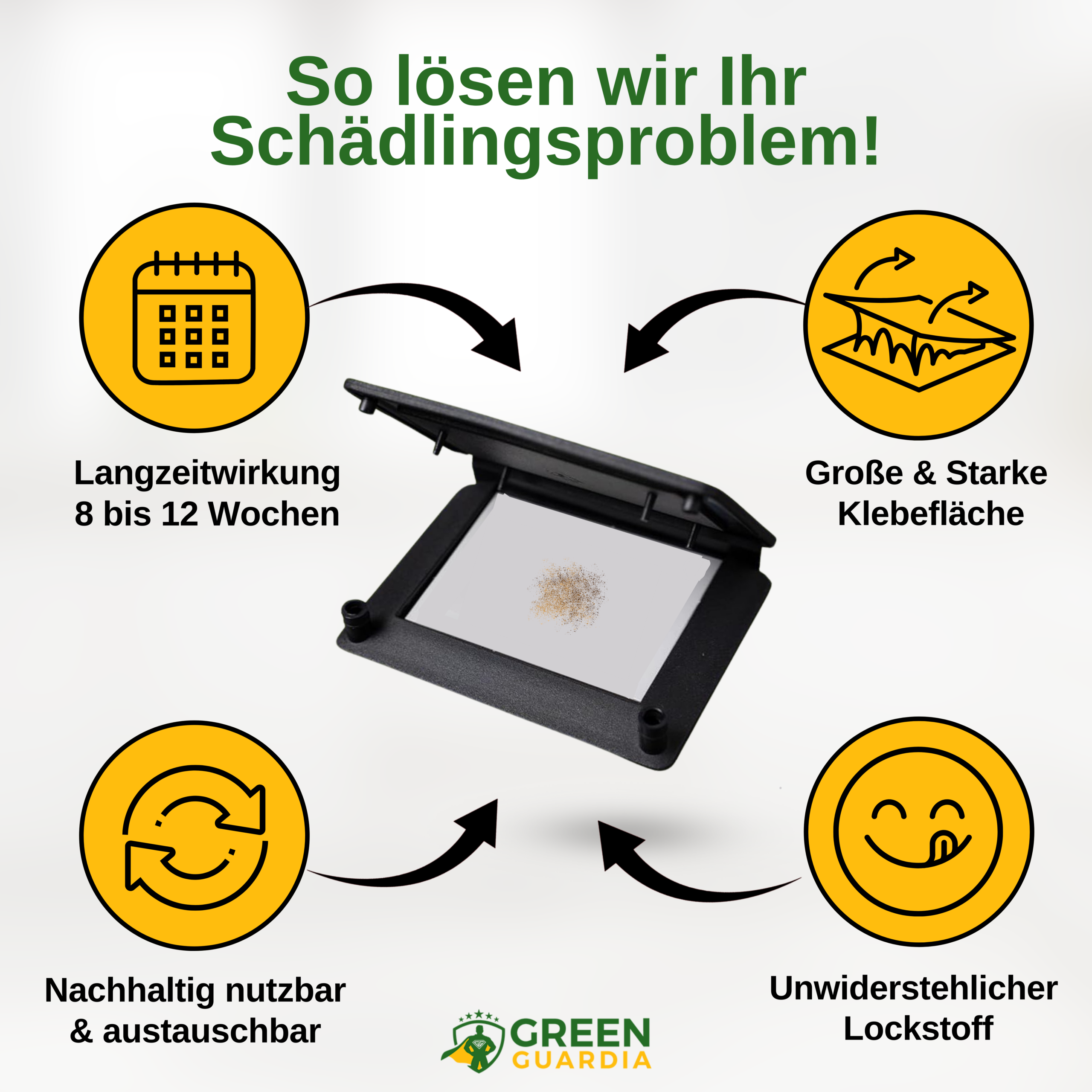 Brotkäfer Falle mit Pheromon-Lockstoff