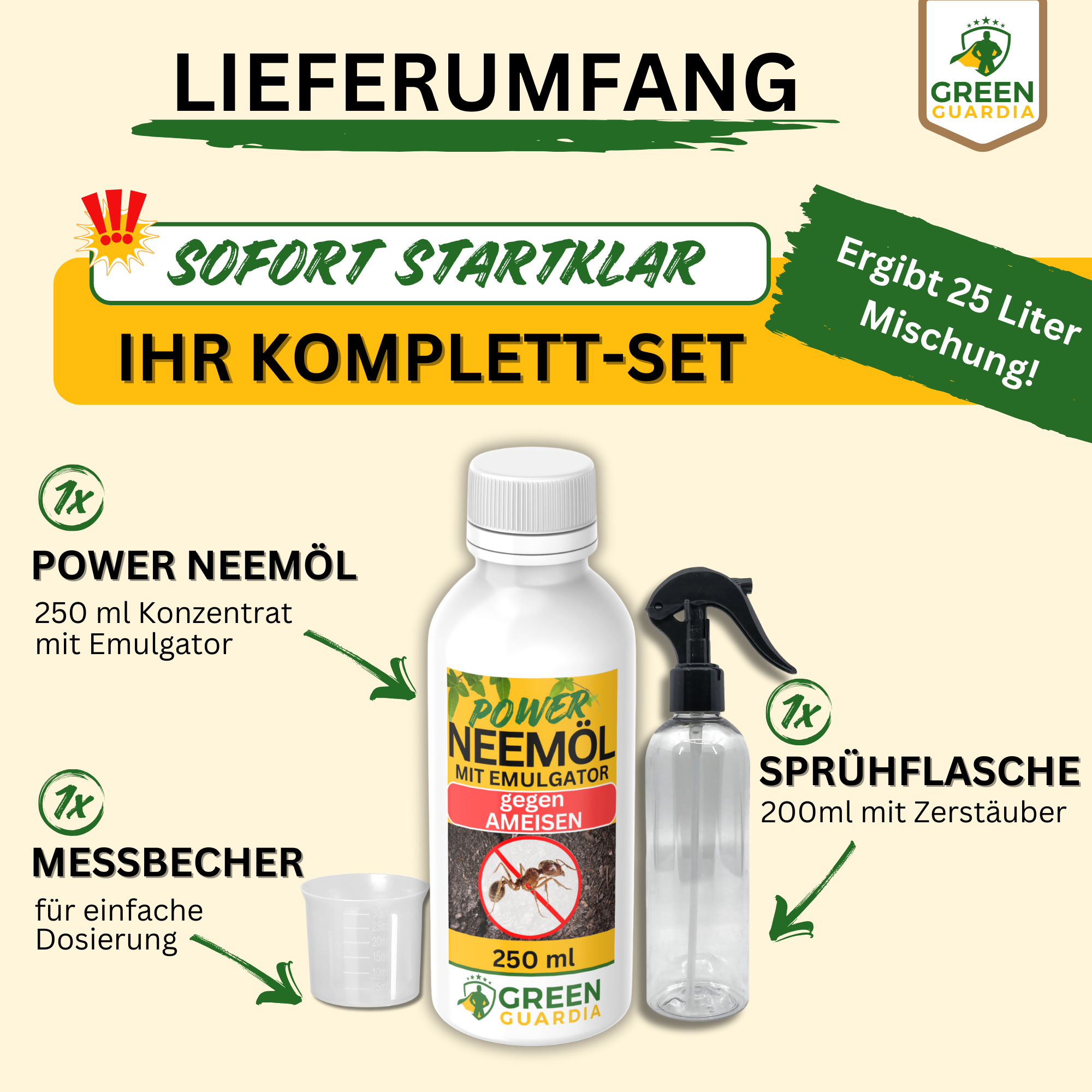 Power Neemöl gegen Ameisen