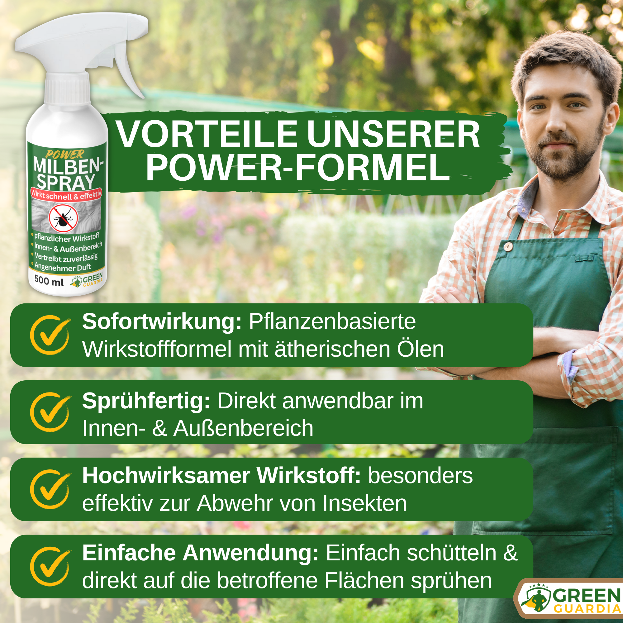 Milben-Abwehrspray Power-Konzentrat