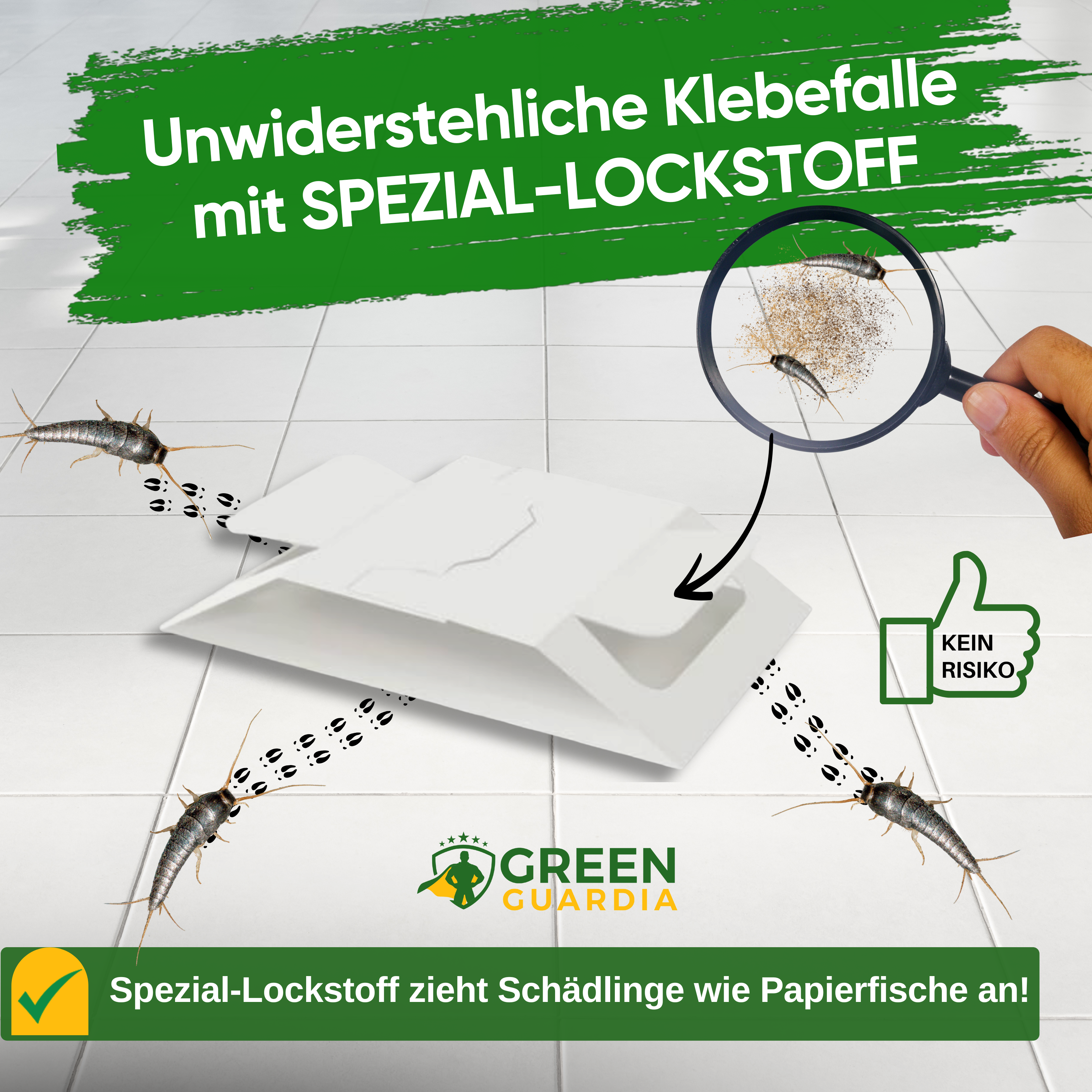 Paper fish trap with special attractant