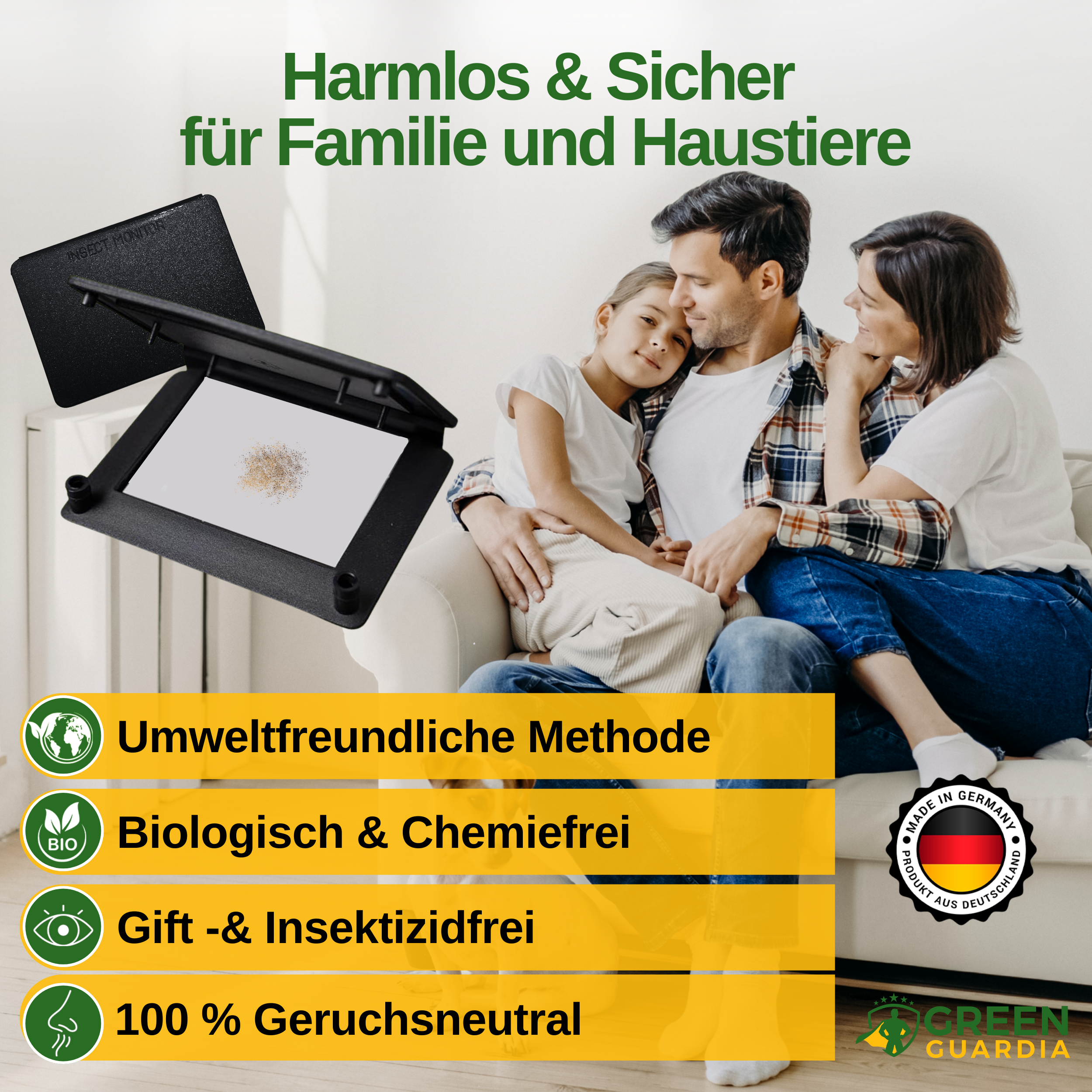Ameisen Falle mit Pheromon-Lockstoff