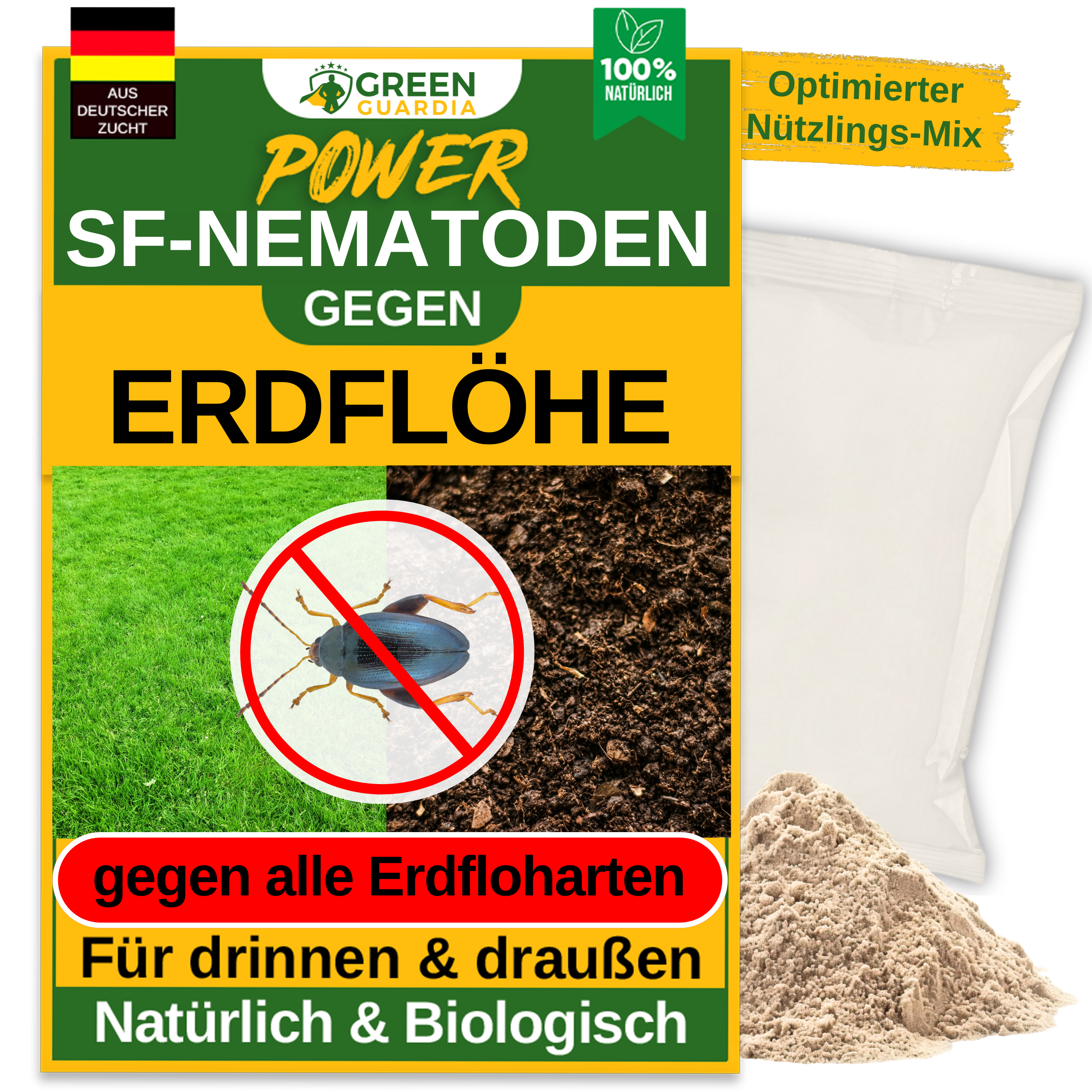 SF-Nematoden gegen Erdflöhe