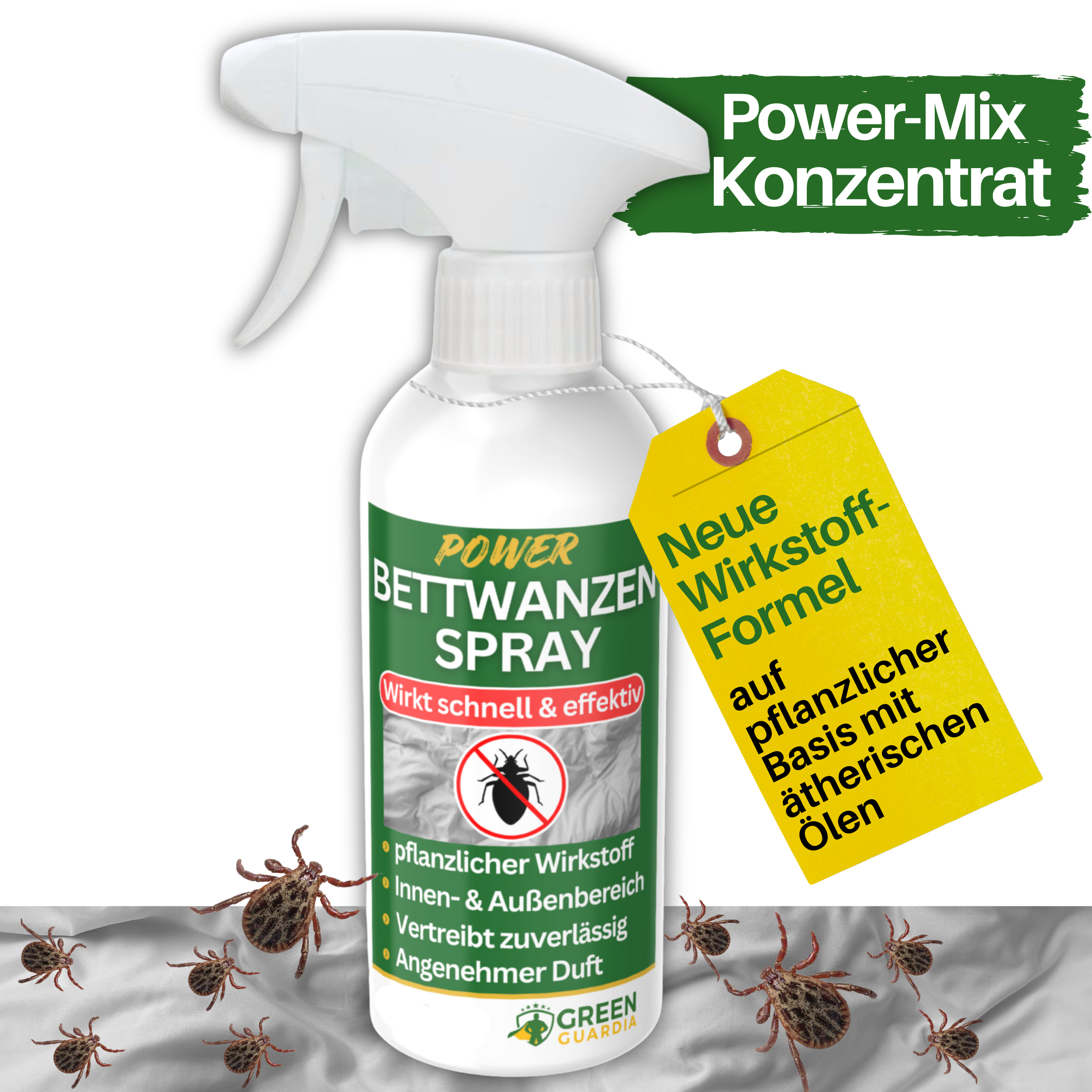 Bettwanzen-Abwehrspray Power-Konzentrat