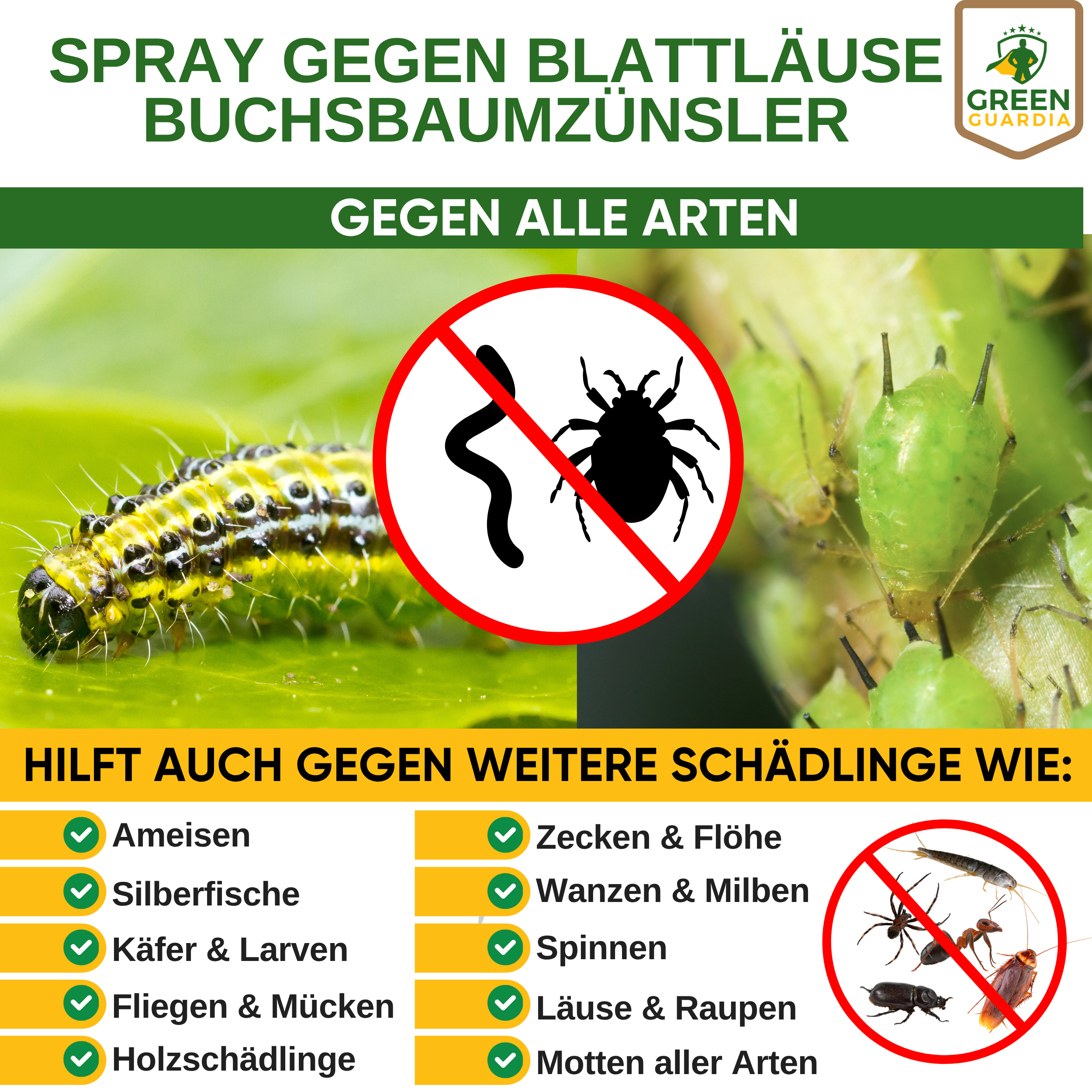 Blattläuse Abwehrspray Power-Konzentrat