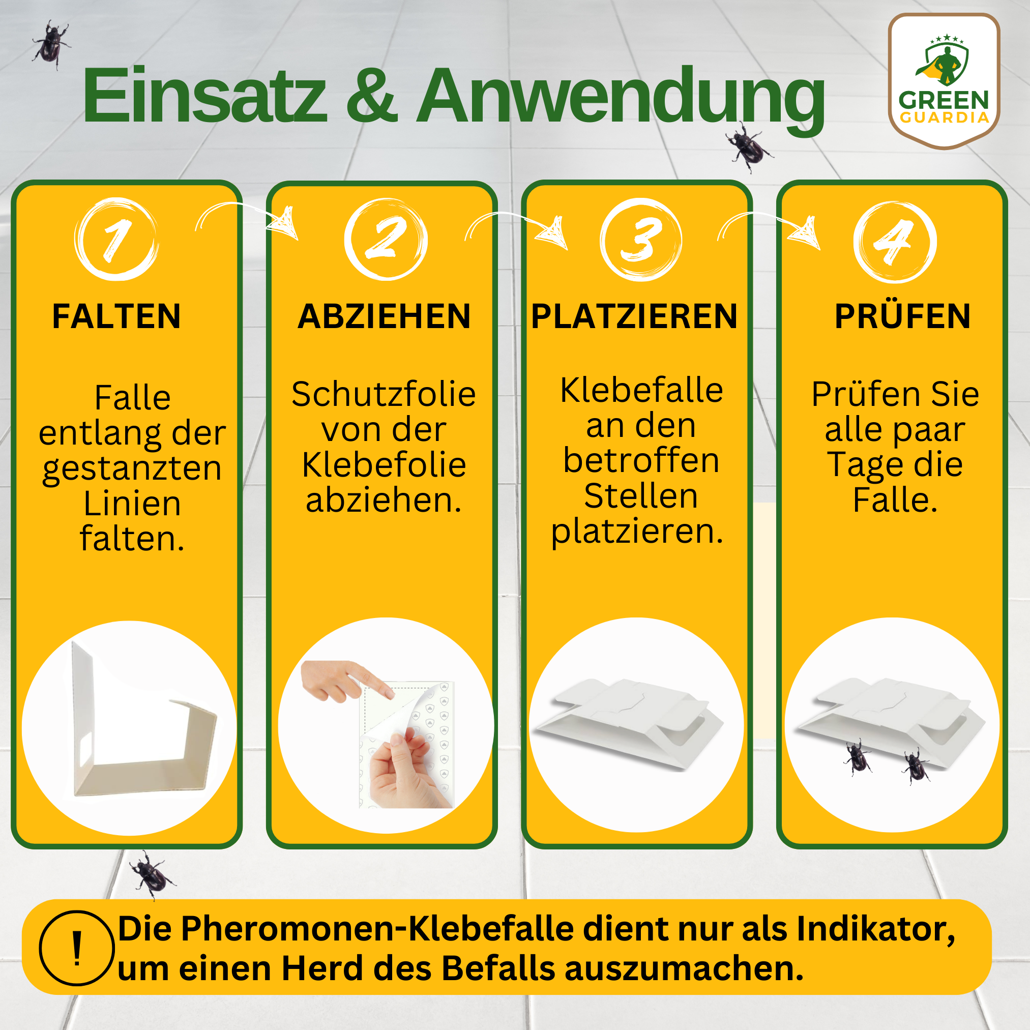 Speckkäfer Falle mit Spezial-Lockstoff