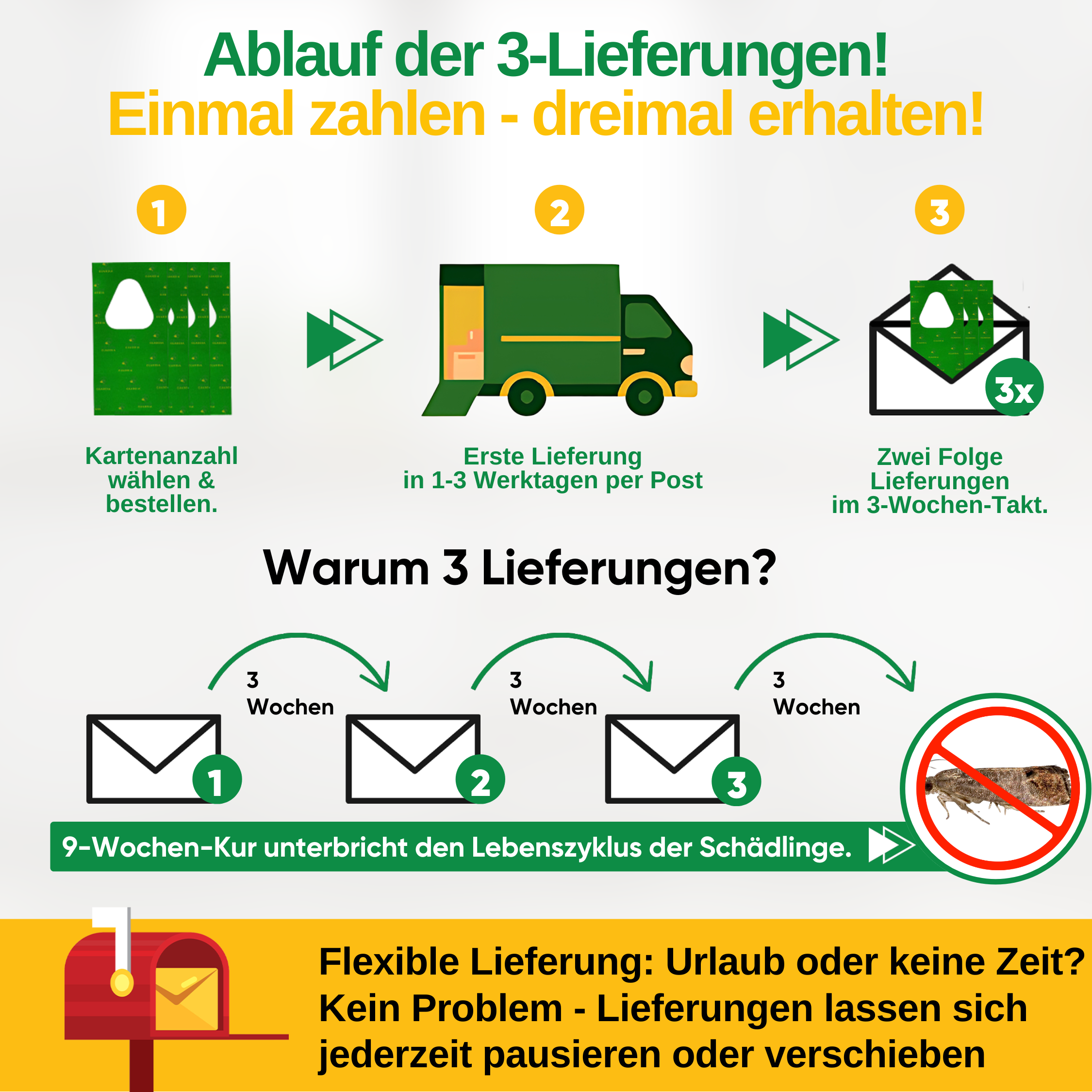 Schlupfwespen gegen Apfelwickler