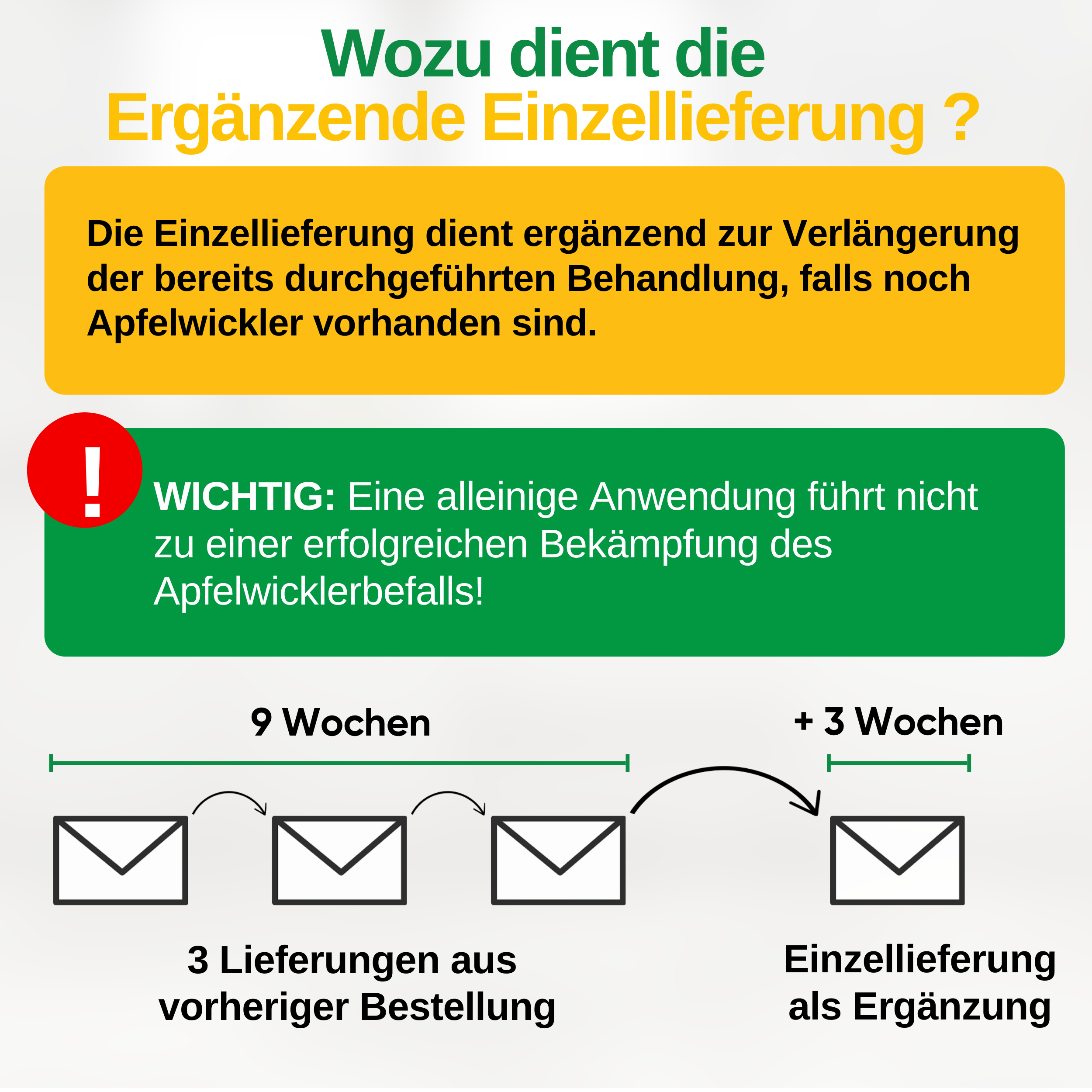 Schlupfwespen gegen Apfelwickler