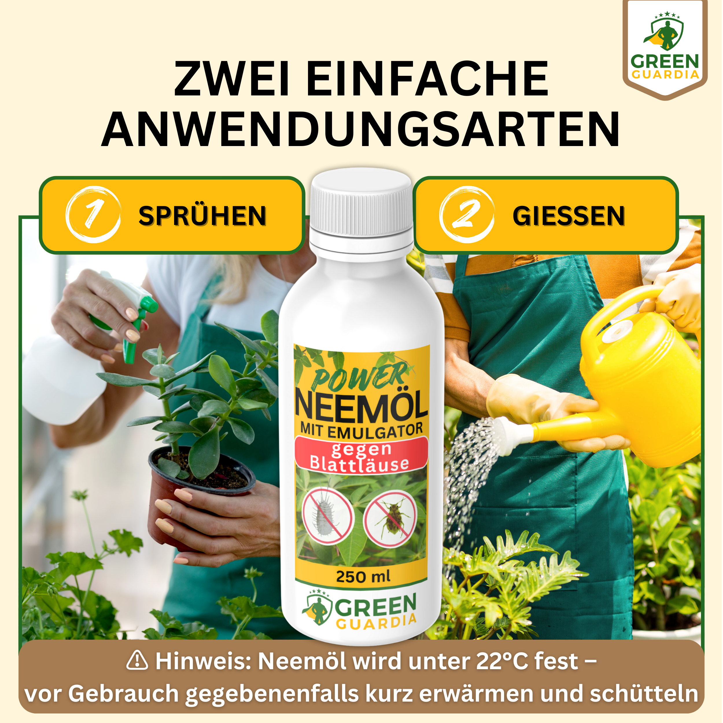Power Neemöl gegen Blatt- und Wollläuse