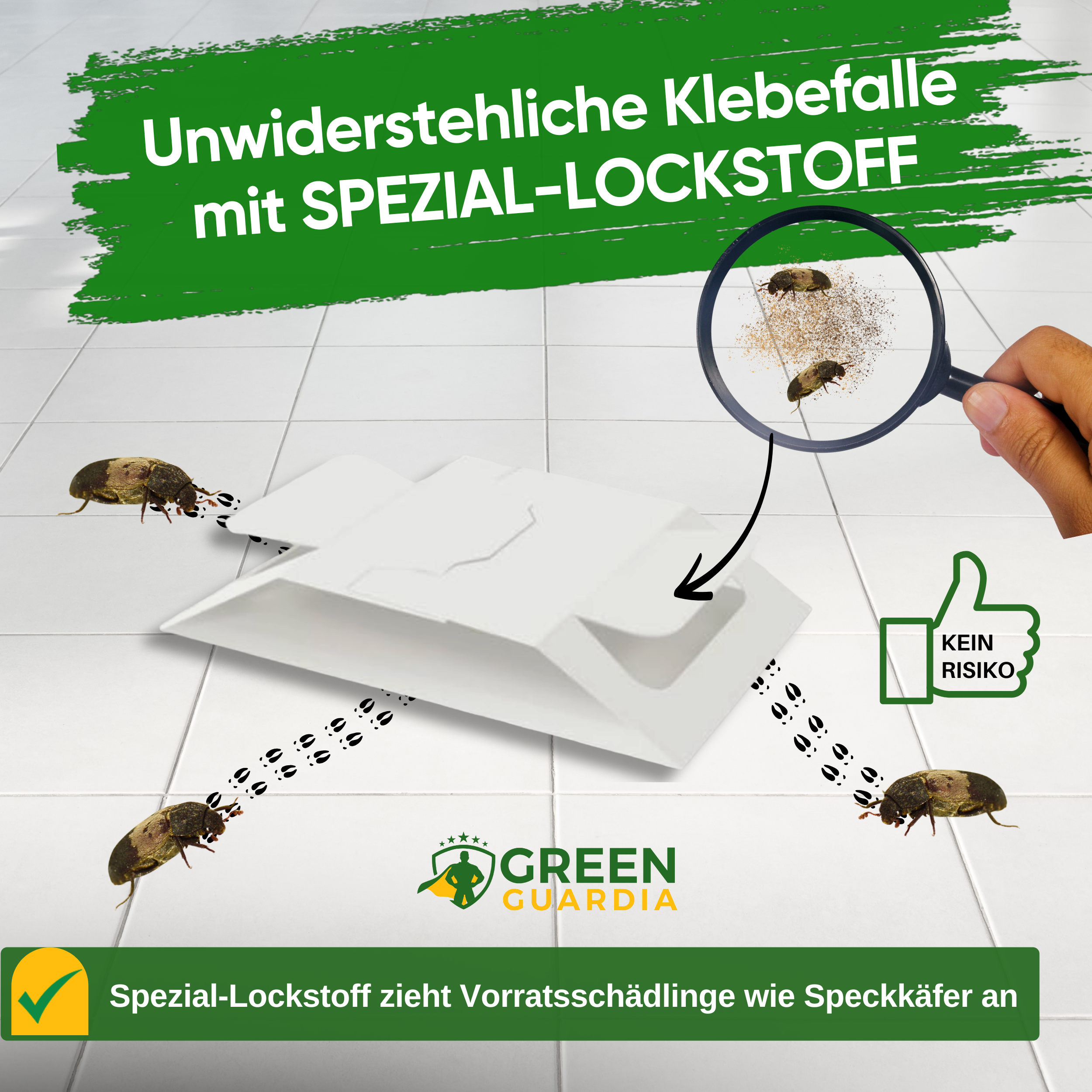 Speckkäfer Falle mit Spezial-Lockstoff