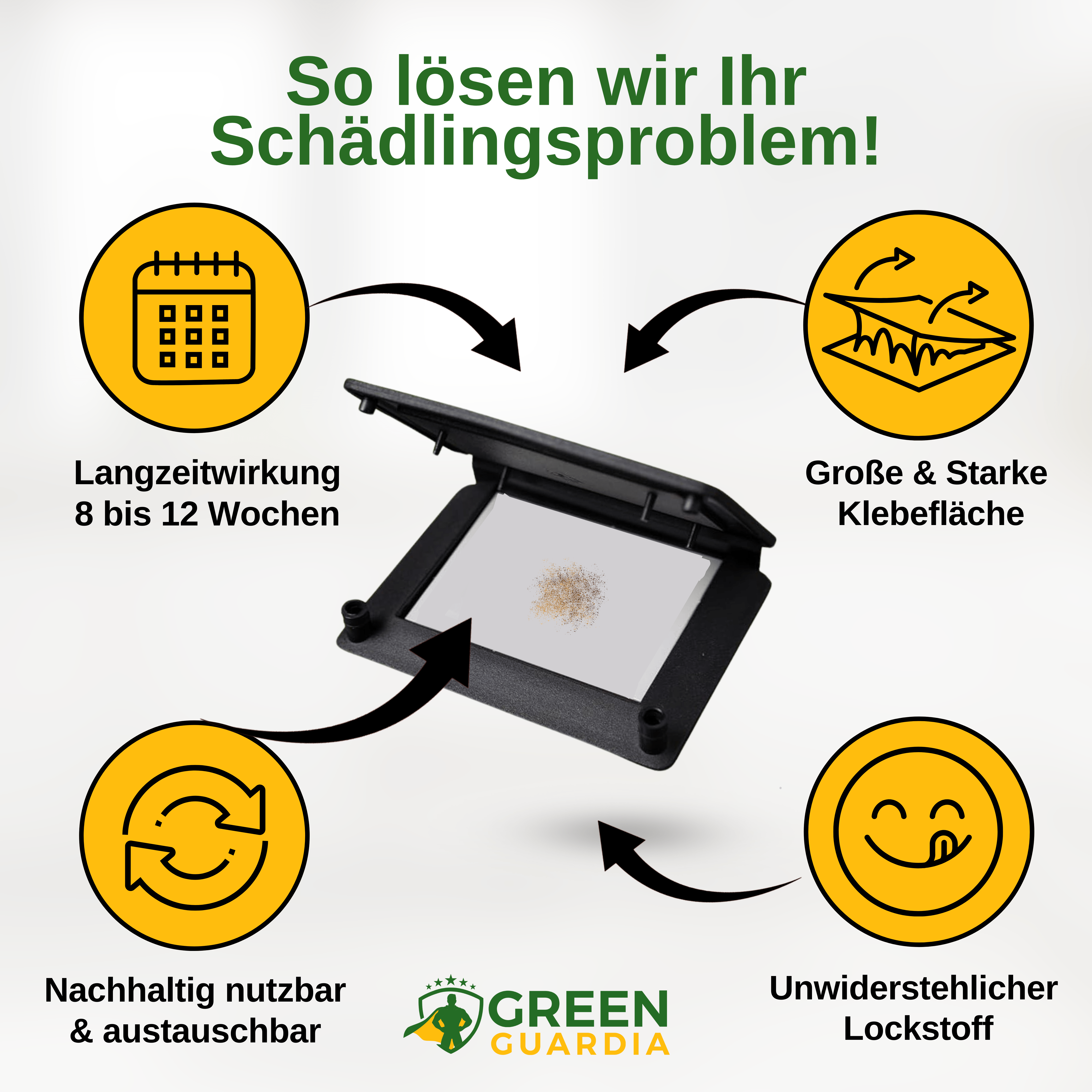 Speckkäfer Falle mit Pheromon-Lockstoff