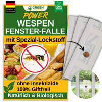 Wespen Fenster-Falle mit Spezial-Lockstoff