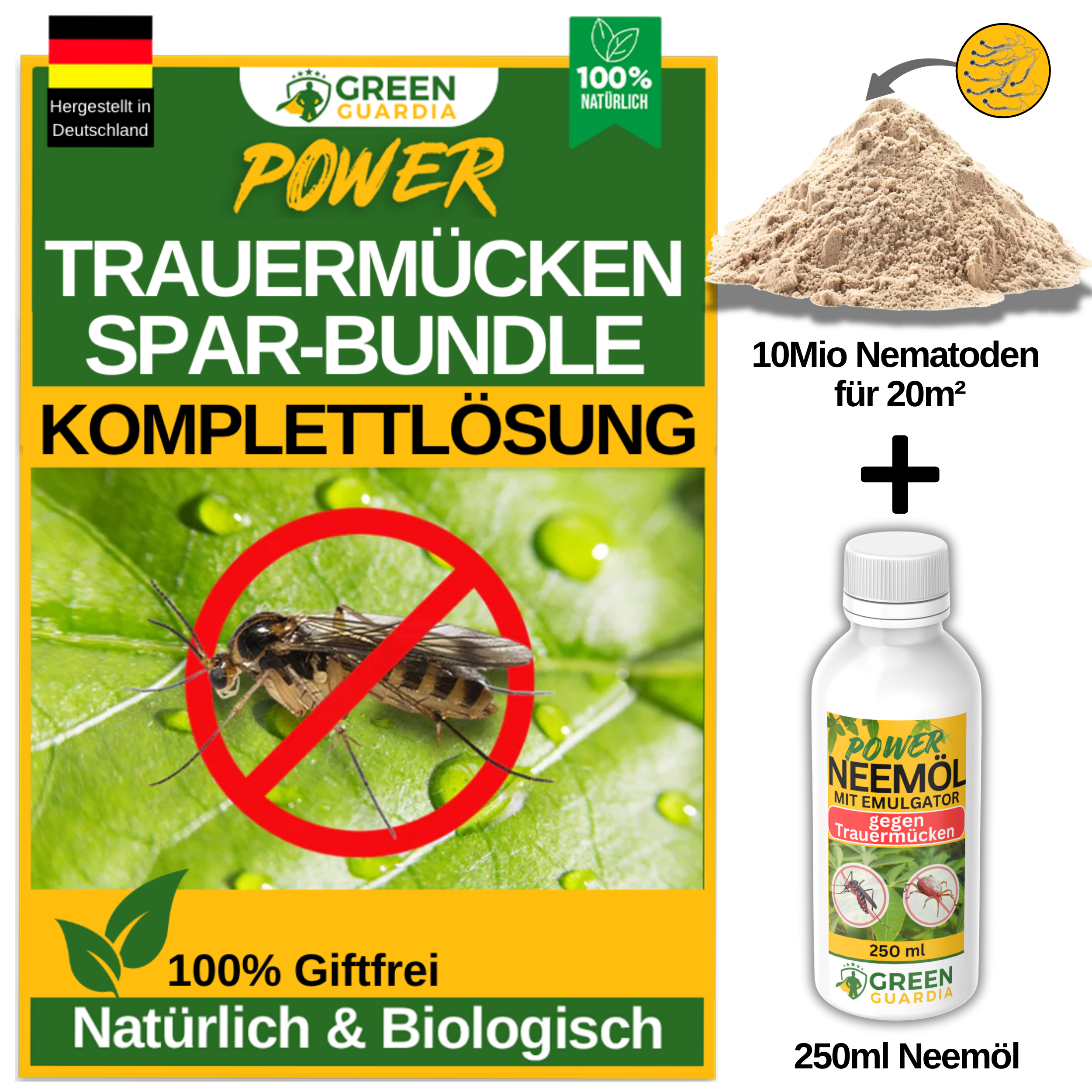 Trauermücken-Bundle "Trauermückenfrei"