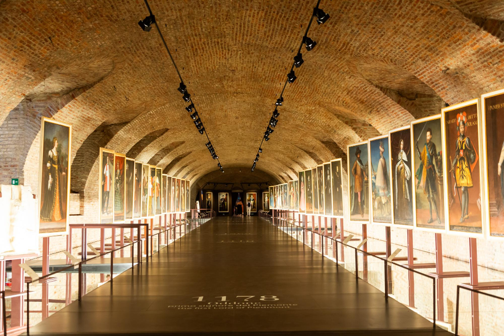 Gallerie in einem Museum